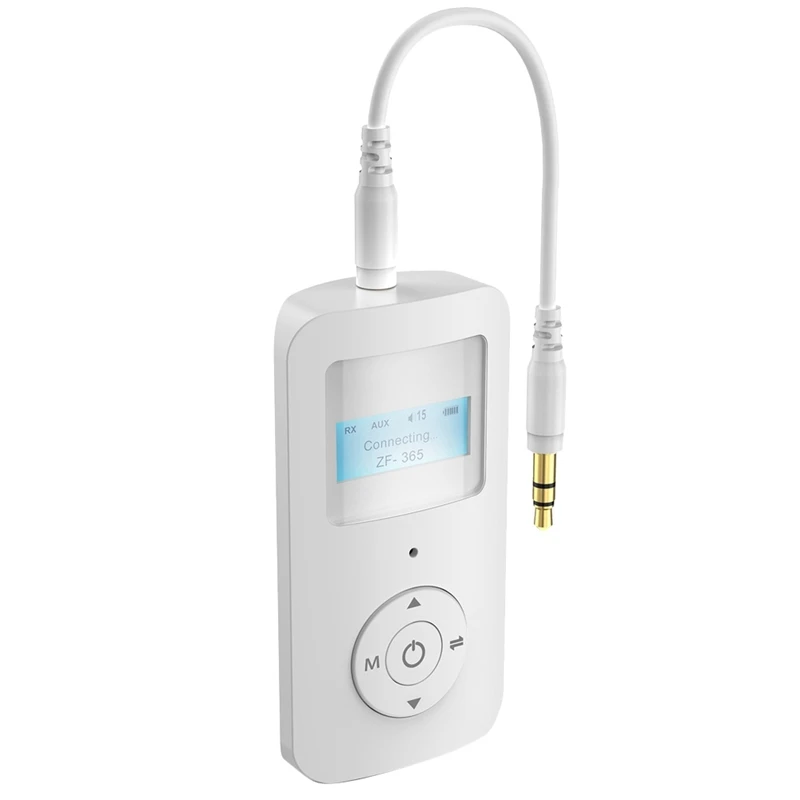 2 w 1 bezprzewodowy Bluetooth 5.0 nadajnik-odbiornik dla TV PC głośnik samochodowy 3.5Mm AUX Hifi muzyka Adapter Audio
