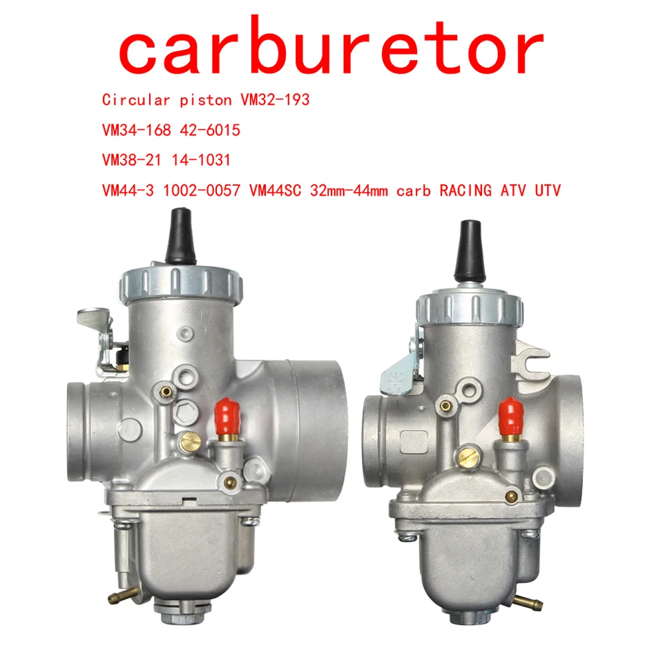 VM44 44mmユニバーサルオートバイレーシングキャブレター、ミクニVM