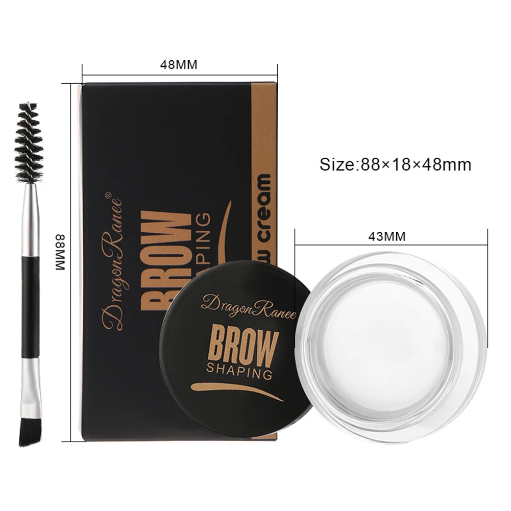 Multi-function Eyebrow Brush With Wild Eyebrows Cream Concealer Square Eye Brow Make Up Brushes For Women Eyebrows Beauty Gel 6