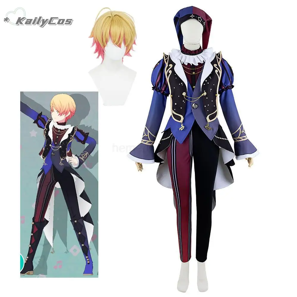 

Game PJSK Tenma Tsukasa Cosplay Costume Halloween Outfits Women Men New Suit Role Playing Uniform New Skin Dropshipping