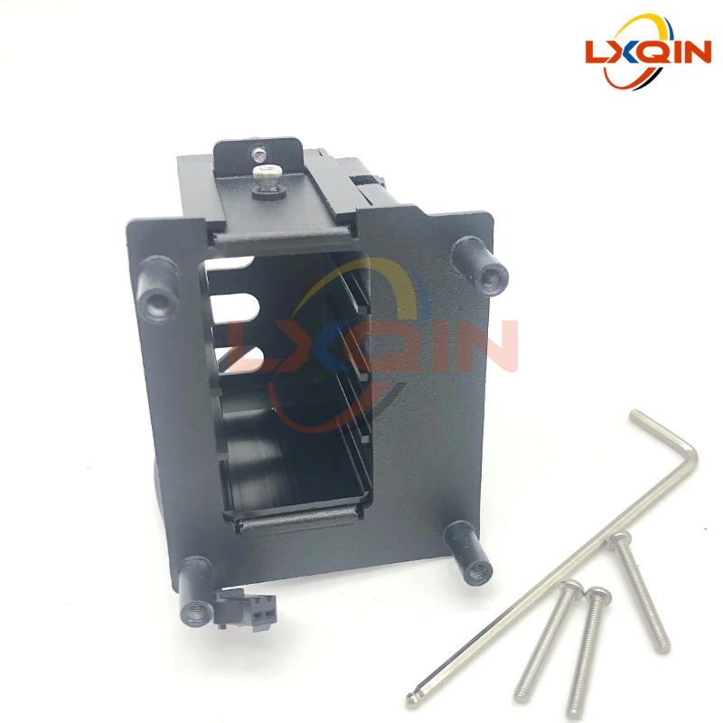 Lxqin-print Head Ink Damper Heating Holder Moldura de Tinta Branca Prateleira Fixa Dtf I3200 4720 24v 5w - Imagem 5