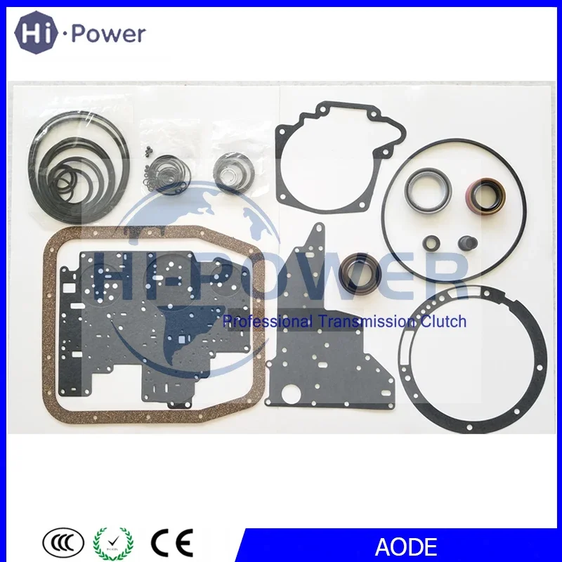 AODE A0DE Transmission Overhaul Rebuild Kit For Ford 1992-1995 2wd Gearbox Clutch Seal Ring Gaskets Repair Kit