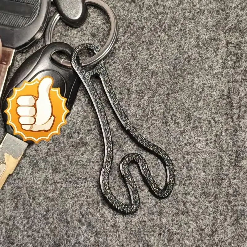 3er-Set Einkaufswagenchip-Schlüsselanhänger aus recyceltem PLA, Schlüsselanhänger, Anhänger fürs Handy, Münzhalter – Detail 5