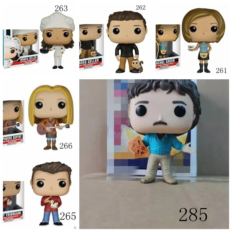 thumbnail image 2 of FUNKO pop Friends RACHEL GREEN #261 ROSS GELLER #262 Figuras de acción de juguete Colección Modelo Juguetes de vinilo para niños Regalo de cumpleaños, 2 of 5