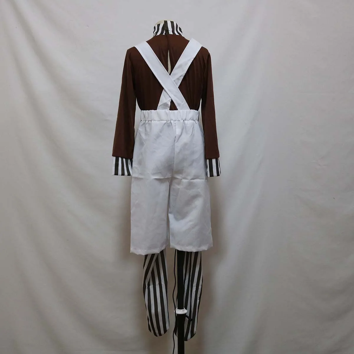 Halloween Carnival Kids Children Oompa Cosplay Loompa Fantasia Costume
