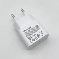 Samsung 25W Super Quick Charger with 1M Type C Cable - Only EU Charger