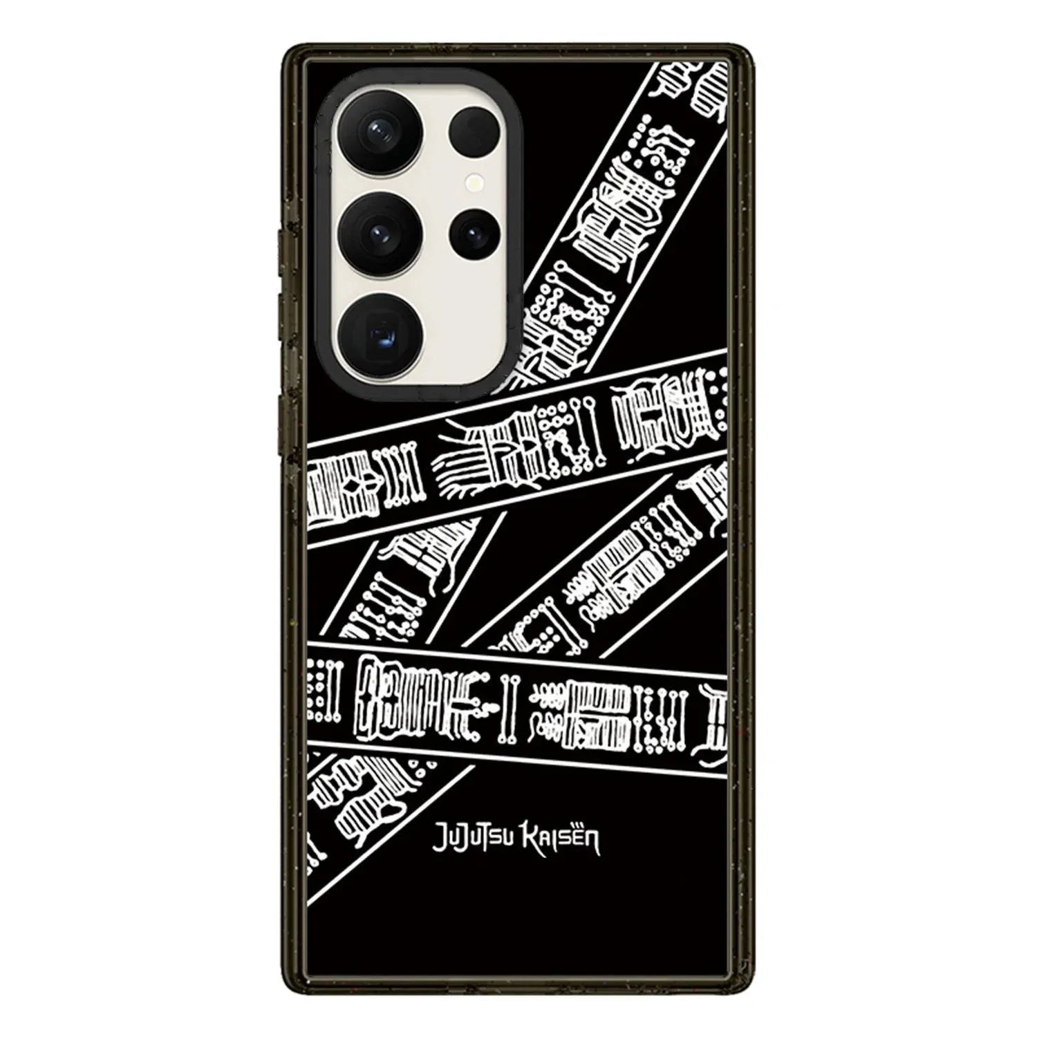 Anime MagSafe Acrylic Black Border Case for Samsung Galaxy S22 Ultra S23 Ultra S24 Ultra Cover Protective Shell