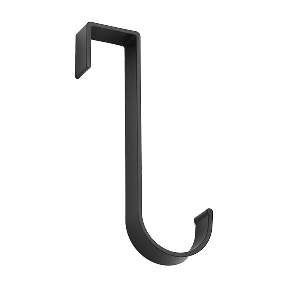 Aluminum Over Door Cabinet Hook for Bathroom Towel Coat