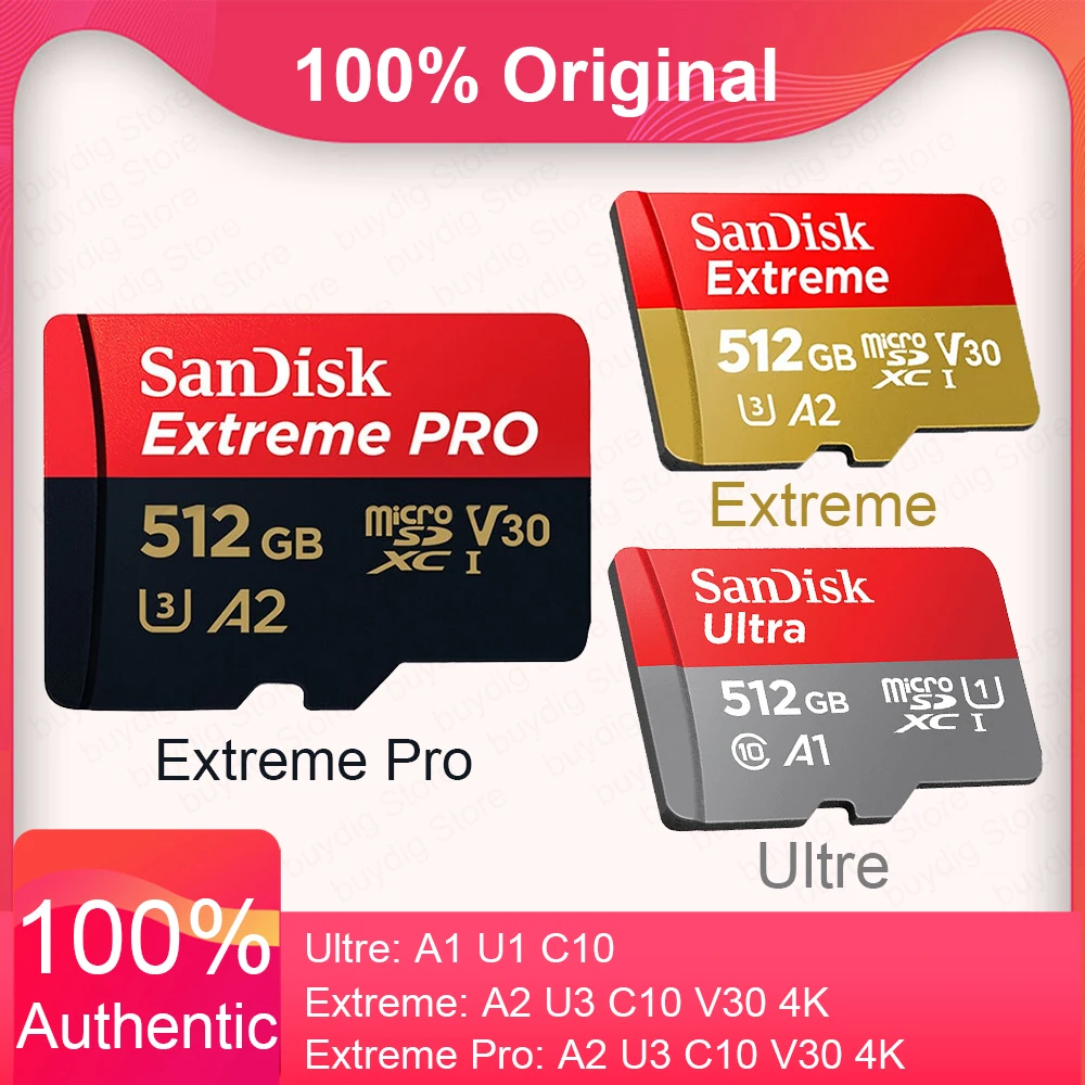 300MB/s V90 UHS-II SanDisk 128GB Extreme Pro SDXC UHS-II Flash