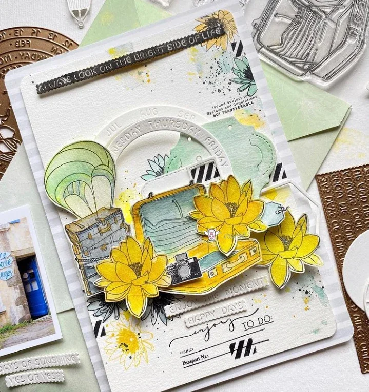 Mmao Craft Metall-Stanzformen, geschnittene Matrizenform, Buchstabenstreifen, Dekoration, Sammelalbum, Papier, Basteln, Messerform, Klingenstanzer, Schablonen