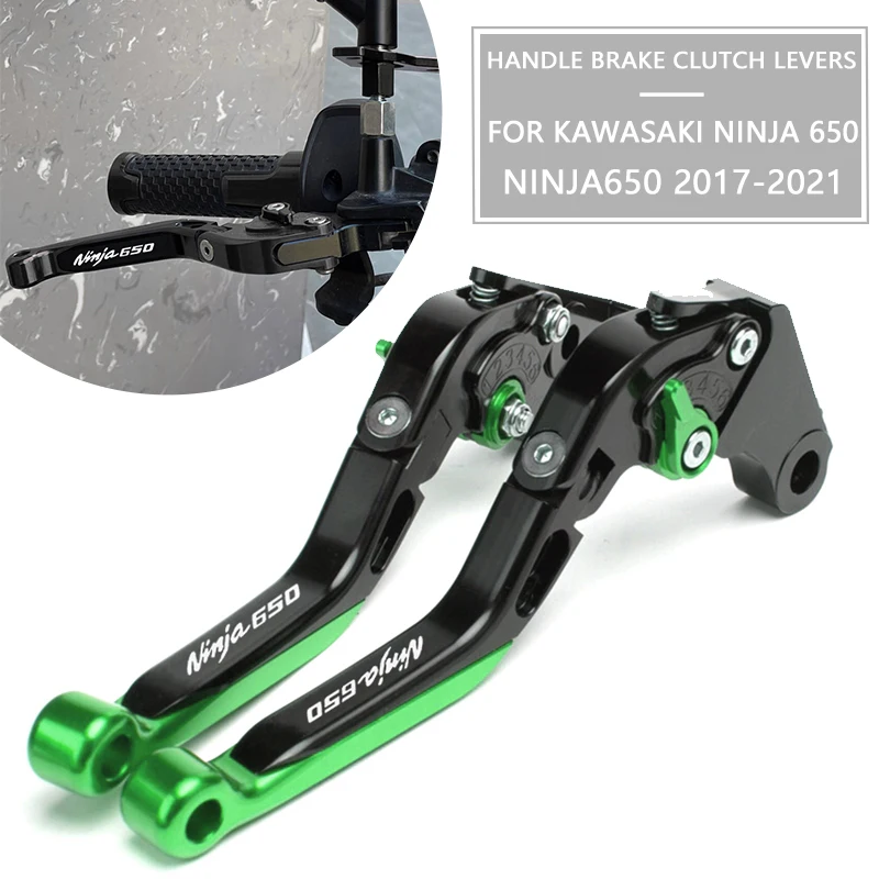 

Рычаги тормозной муфты для мотоцикла с ЧПУ для KAWASAKI NINJA 650 650R ninja650 2017 2018 2019 2020 2021 аксессуары