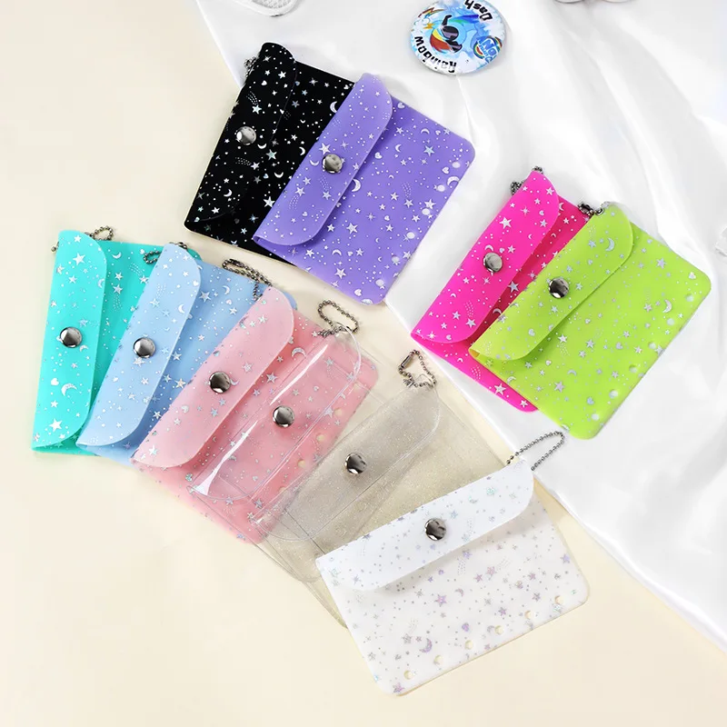 Vibrant Loose Leaf Card Holder Case Storage Bag Notebook Sleeve - INS Original