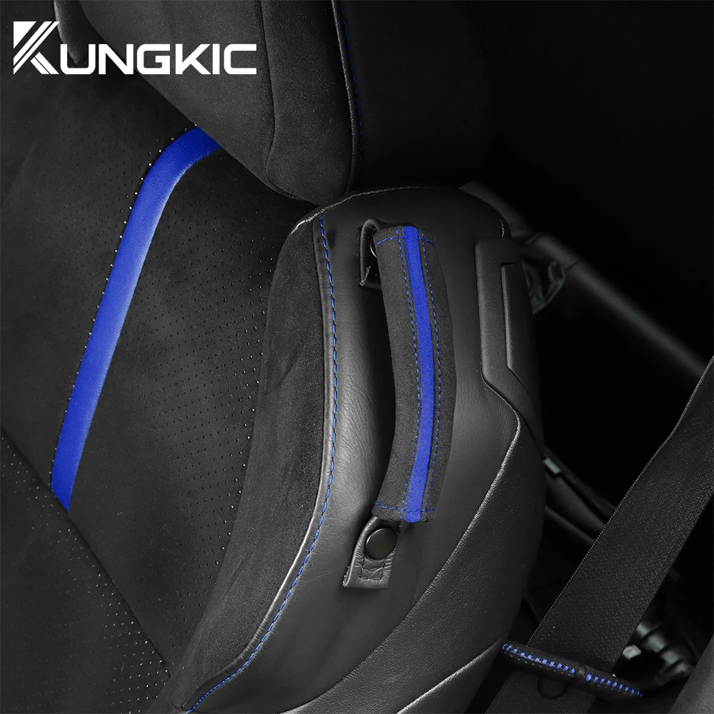 Top Suede For Subaru BRZ Toyota GR86 2012-Car Seat Back Belt Car Interior LHD RHD Accessories