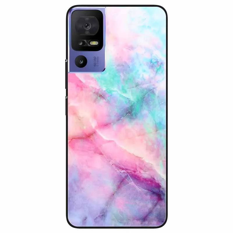 Sleek Black TPU Silicone Phone Case - Elegant and Durable Protection with Soft Bumpers