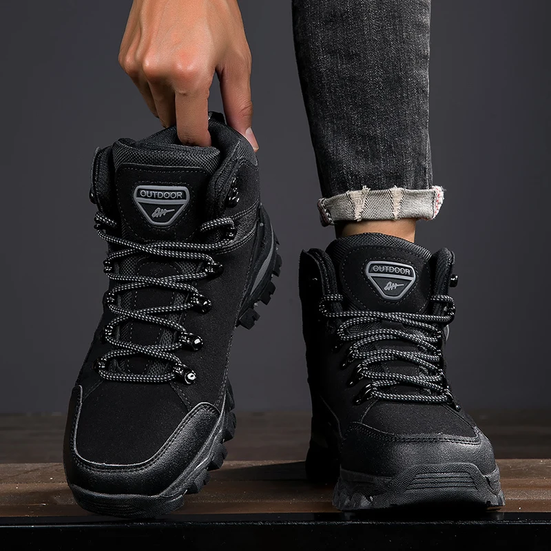 Men's Boots Hiking Boots Work Shoes Anti Puncture Safety Shoes