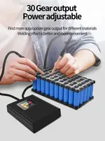 Digital Display Spot Welder 0.1-0.25MM Nickel Welding Handheld Machine Digital 18650 Lithium Battery Portable Kit 30 Gear Adjust 6