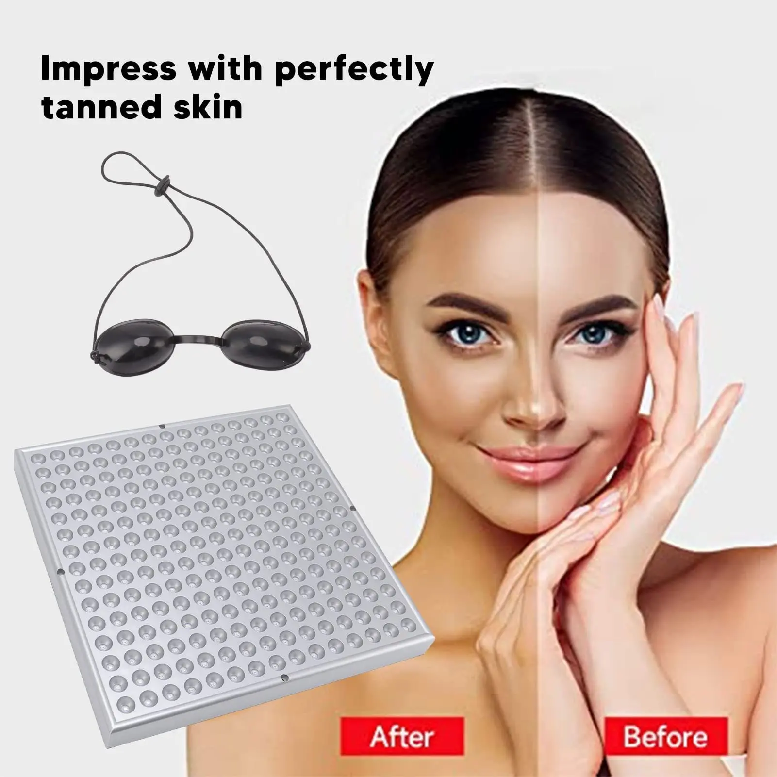 FDA LED  ´ Ʈ г  ܼ,  460nm, 15W ܼ ,  Ǻ,  ũ