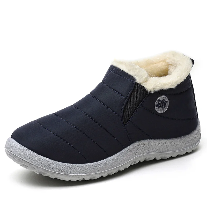 Women's Winter Sneakers Stylish Fur Slip On Casual Shoes