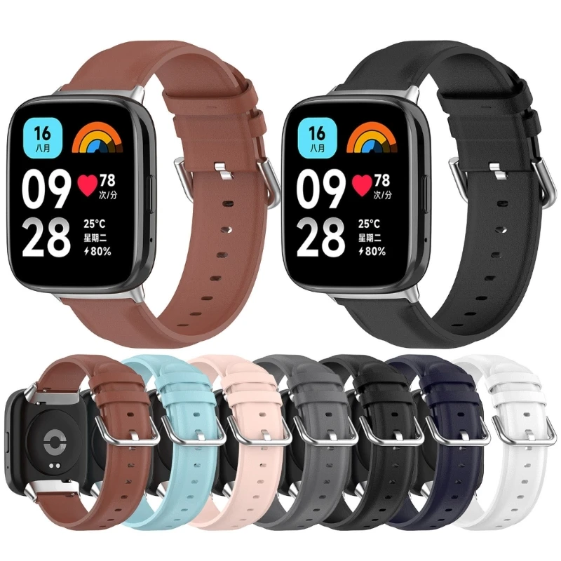 

Replacement PU Watchband Strap For Redmi Watch 3 Active Smartwatch Wriststrap For Xiaomi Redmi Watch 3 Lite Bracelet Accessory