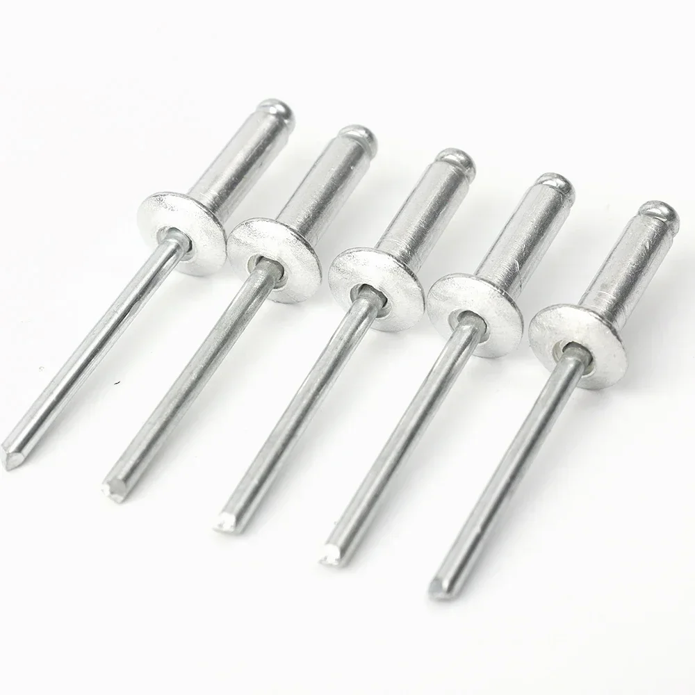 Rivets and Fasteners 120pcs Aluminum Alloy Riveter Sets Pop Rivets Assortment Kit Furniture Dome Head Blind Rivet Nut Tools