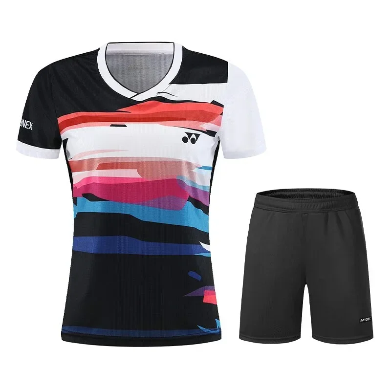 Yonex Badminton Wear Tennis Short Sleeve Quick-drying Breathable Sweat-wicking Competition Training Wear Top T-shirt badminton uniforms