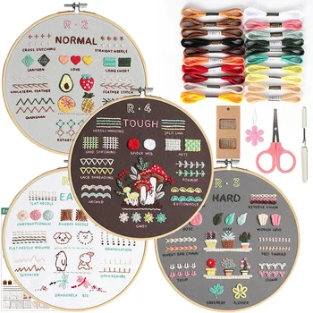 -Stage Embroidery Learning Kit 1