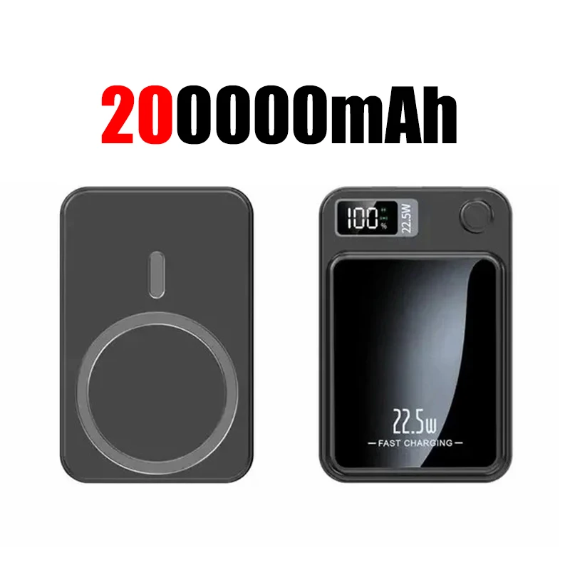 Black 200000mAh