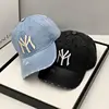 High Quality Black Blue Denim Baseball Cap for Women Snapback Hat Casquette Homme Adjustable Luxury MY Dad Hats for Men 2023 1