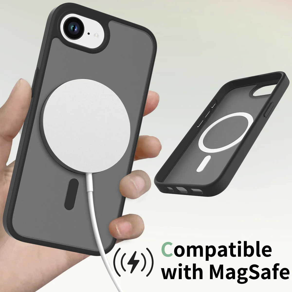 Universal Matte MagSafe-Compatible Phone Case