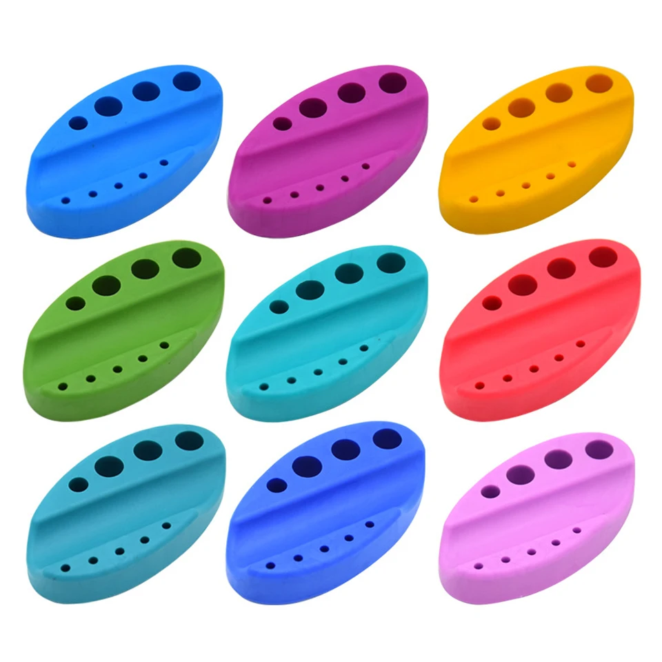 Tattoo Pen Holder 1PC Silicone Makeup Organizer Display Bracket Stand Tattoo Accessories