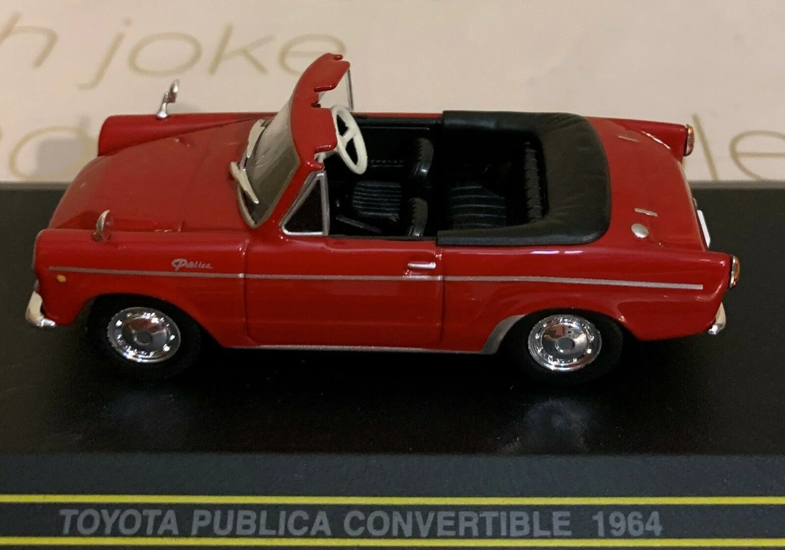 

1/43 Toyota Publica 1964 Alloy car model