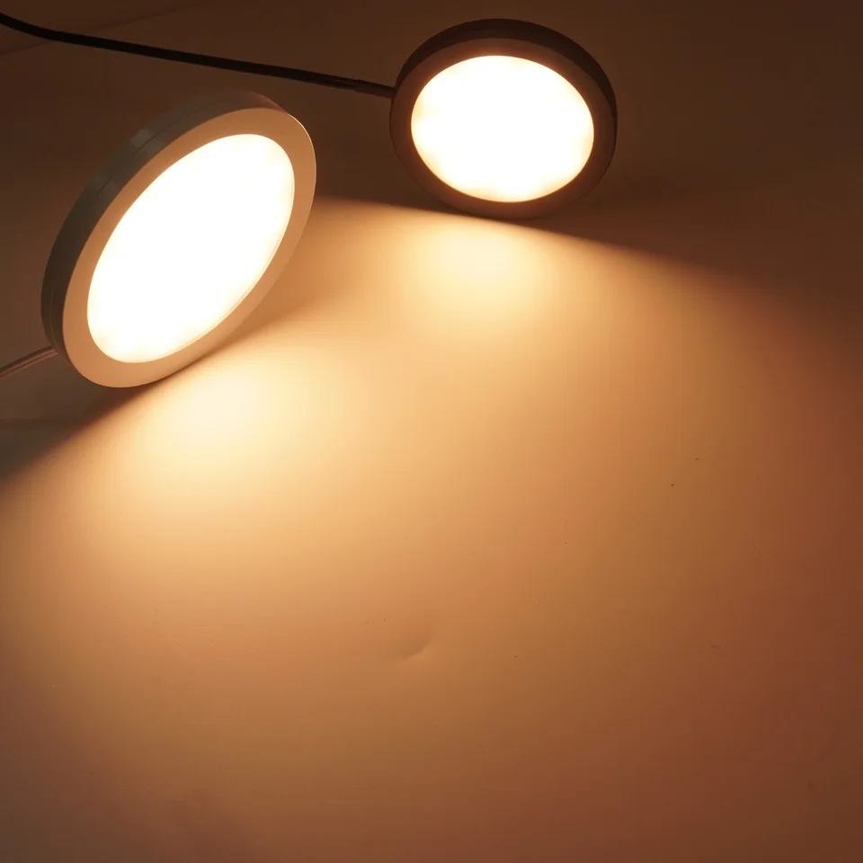 LED Spotlight Interior Cabinet Puck Light Mini 3W 5W Surface Mounted Celing Slim Lamp Dupont Cable Counter Closet USB 5V etrnLED led downlight,led spotlight