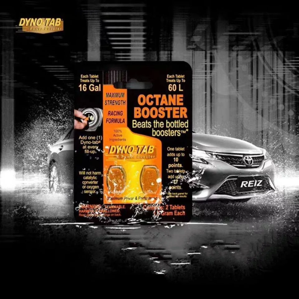 Dynotab&reg; HP Octane Booster Card for Petrol Only Maximizes Power Increase Fuel Economy Eliminate Knock and Ping Made In USA