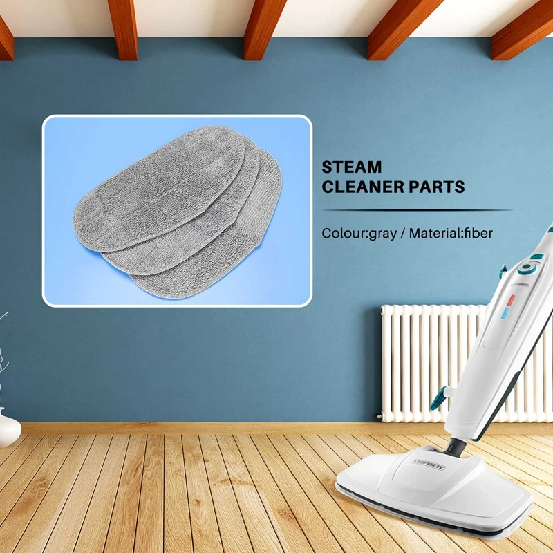 3pcs mopping ruhával számára leifheit cleantenso steamer tisztább steamer Rekettye Törlőruha fedezze tisztító Tisz cloths Dutyi