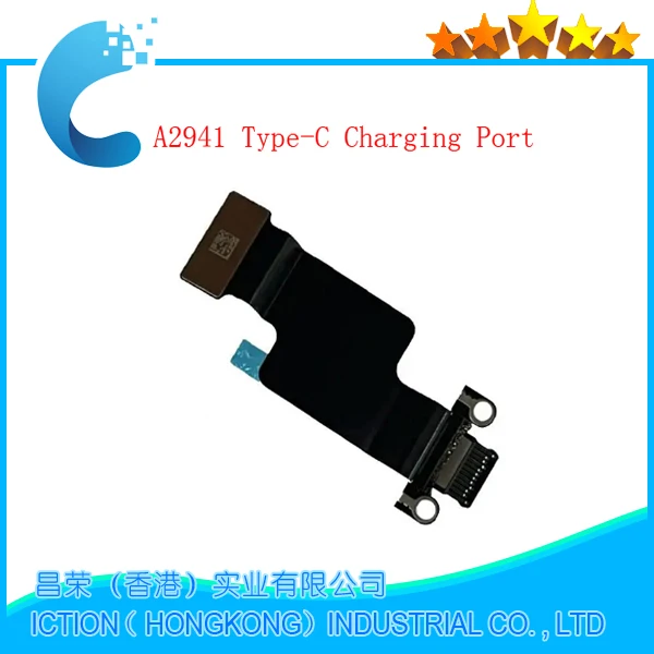 신형 노트북 USB-C 커넥터, 맥북 에어 레티나 15 인치 M2 C타입 충전 포트, A2941 821-04215-01, 로트당 5 개