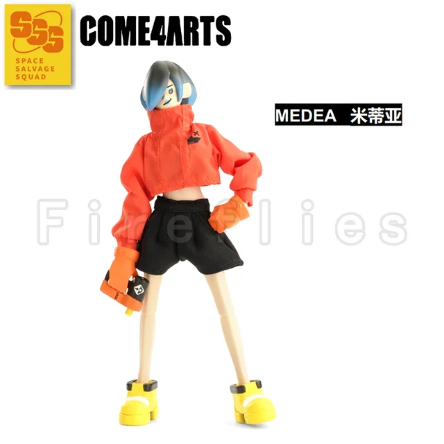 COME4ARTS 20CM Space Salvage Squad Series Aimee Trendy Toy Military Figure Action Figure Blind Box Toy 3