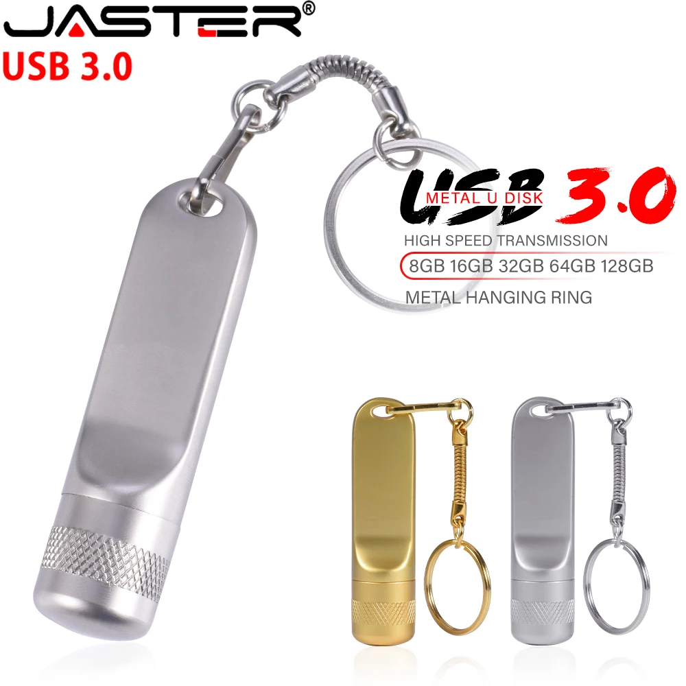 Movimentação Dourada da Pena 32gb Presente Criativo Prata Pendrive 8g da Vara 64gb da Memória do Metal das Movimentações 3.0 gb do Flash do Usb 128 do Microfone de Jaster Mini