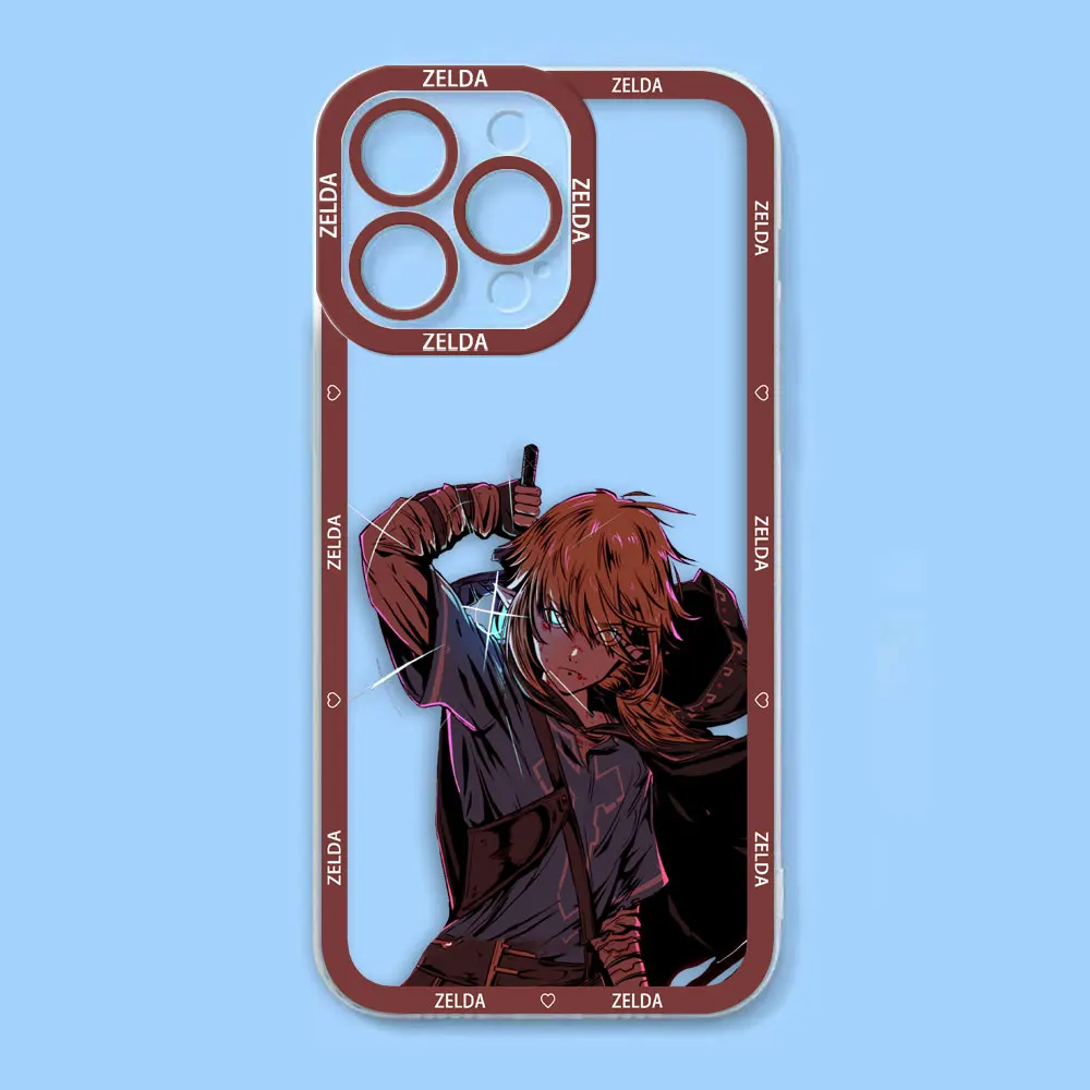 Clear Cartoon Legend Phone Case