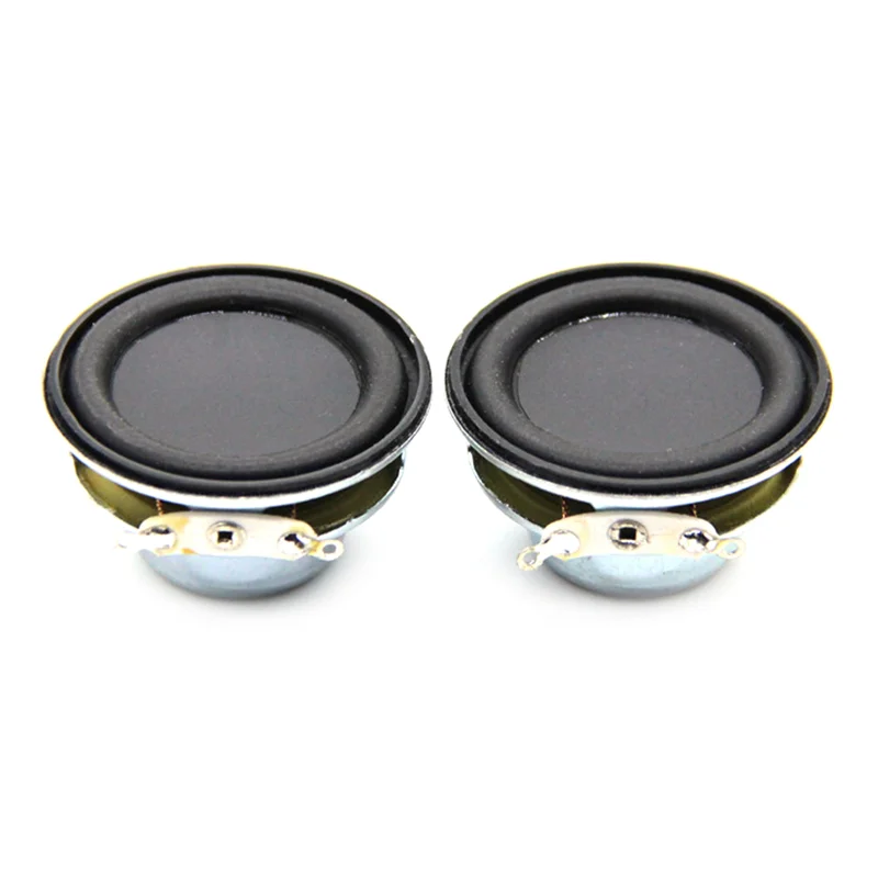 

2Pcs Audio Speaker 4Ω 5W 40mm 1.5 Inch Full Range Multimedia Speaker Loudspeaker DIY Sound Mini Speaker for Home Theater