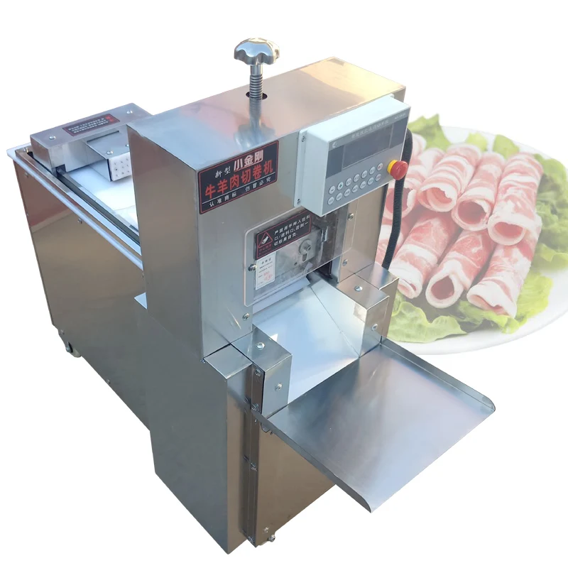 

Машина для переработки мяса в ресторанах, многофункциональная машина для резки замороженного мяса, коммерческая машина для нарезки мяса