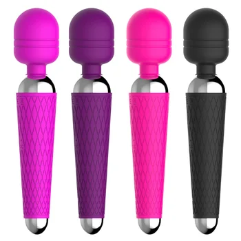 16 Modes Vibrators USB Recharge Magic Wand AV Vibrator Massager Sexual Wellness Erotic Sex Toys for Women Adult Product 2