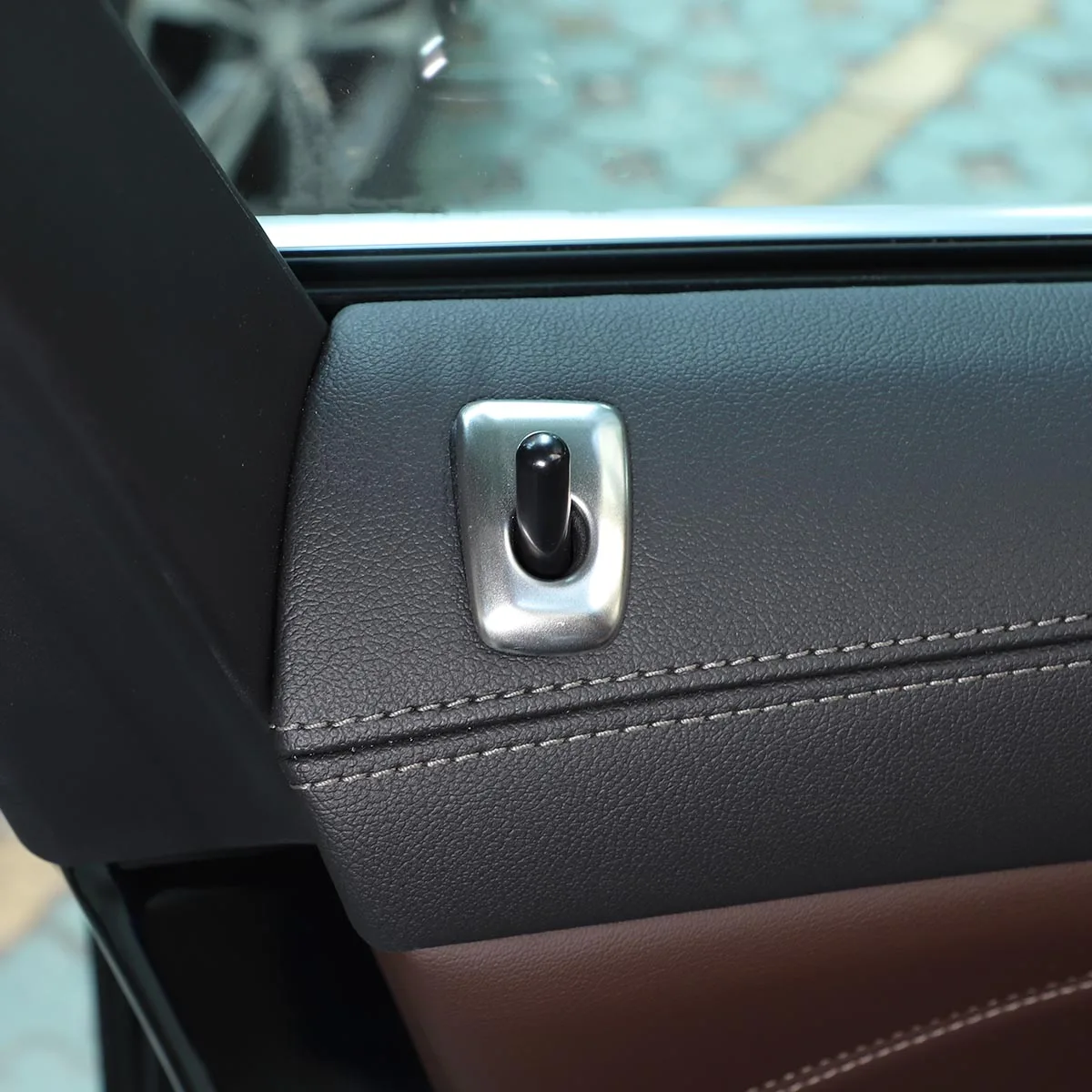 

Для BMW X5 X6 X7 G05 G06 G07 2019-2022 Серебристые чехлы из нержавеющей стали с кольцом для дверного замка Чехлы отделка наклейки автомобильные аксессуар...