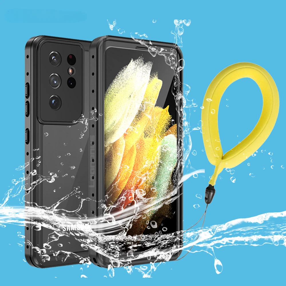 

New IP68 Waterproof Cases For Samsung Galaxy S21 Ultra S21 Plus Shockproof Diving Protect For Galaxy Note 20 CASE Cover