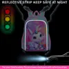 3Pcs Backpack for Girls, 16" Kids Bookbag with Lunch Box，School Backpacks for Elementary Preschool Kindergarten 4