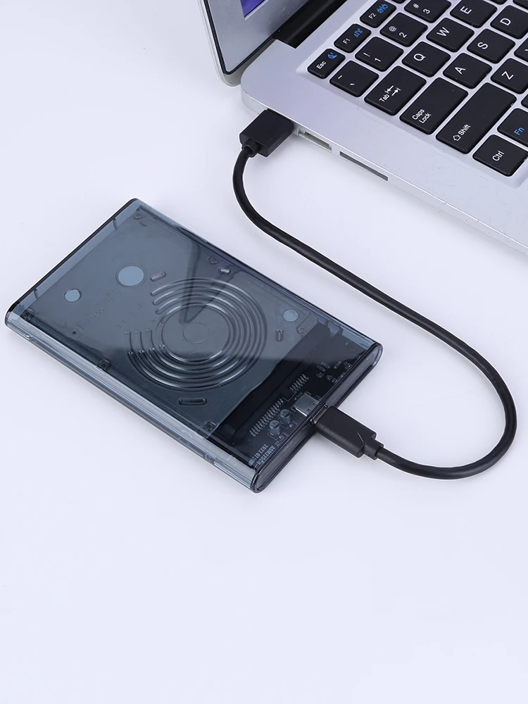 2.5 ġ SSD HDD ϵ ũ ڽ, SATA USB3.1 8TB  HDD ڽ, USB3.0  C Ÿ  ÷  ÷, Ʈ ǻͿ