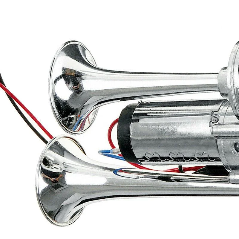 Super-sound integrated waterproof car treble 12v electric horn harvester truck electric whistle air horn