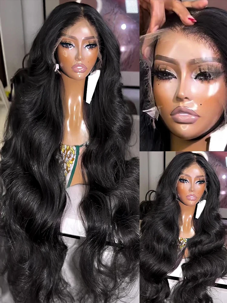 Human Hair Wigs 250 Density 13x6 HD Human Hair Lace Frontal Wig Brazilian Body Wave 13x4 Lace Front Human Hair Wigs Ready To Wear Pre-Cut human hair wigs