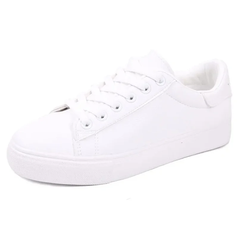 2024 new small white shoes women's classic hundred street shooting students shallow mouth fashion sports flat bottom board shoes