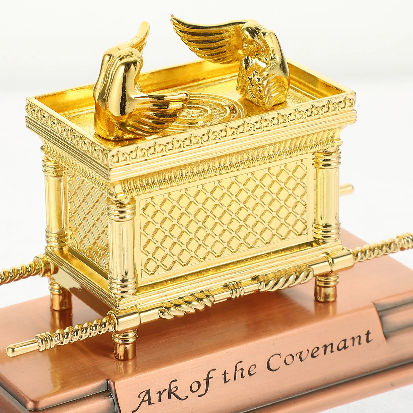 Religious Craft Decorative Figurine Home Zinc Alloy Craft Religious Craft Ark Of The Covenant Statue As Unique Gifts