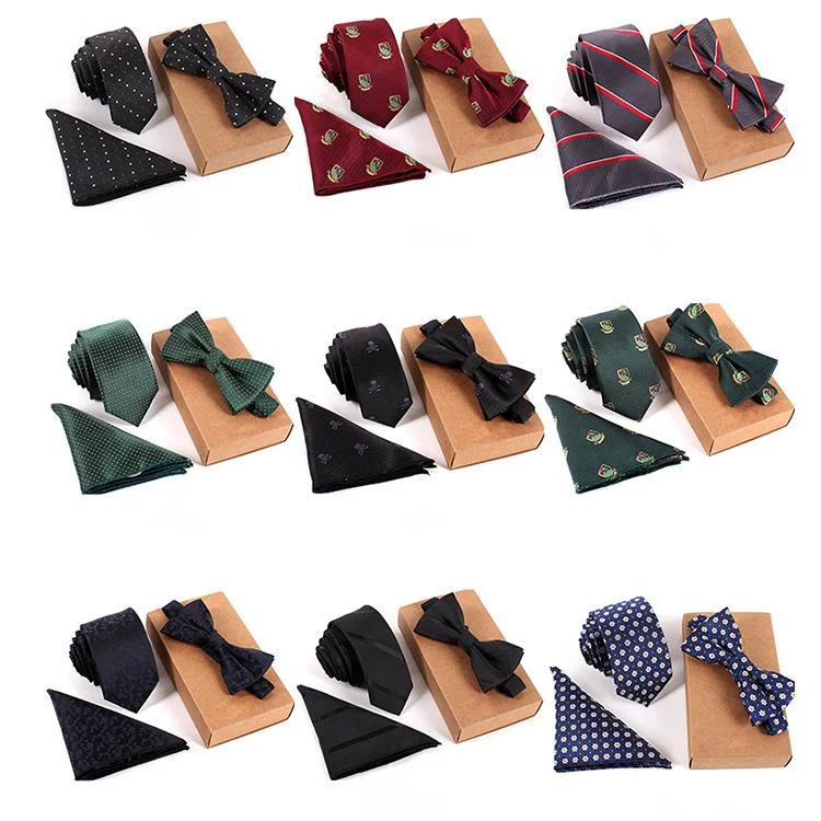 Nuovo set di cravatte da lavoro di vendita calda: sposo, testimone, papillon da presentatore, papillon da avvocato, papillon da ospite_voghion.com